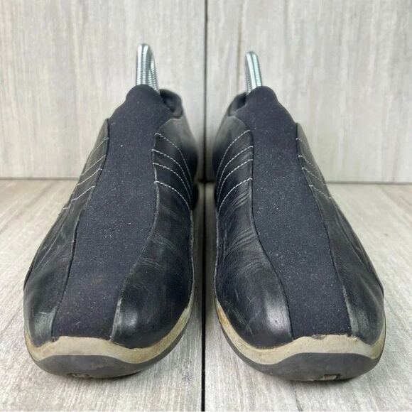 RARE Y2K Puma Nuala Leather Japanese Style Mule Shoe Vintage Italy Womens Size 8 - Picture 5 of 10